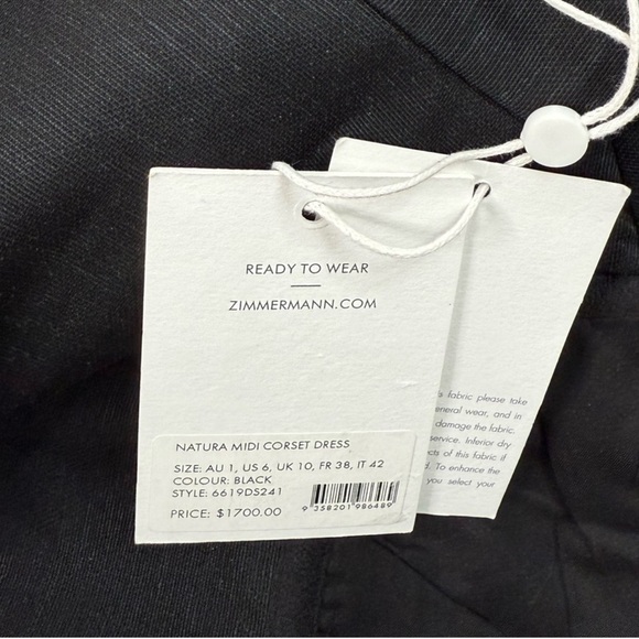 ZIMMERMANN
Natura floral linen and silk bustier dress - Picture 10 of 10